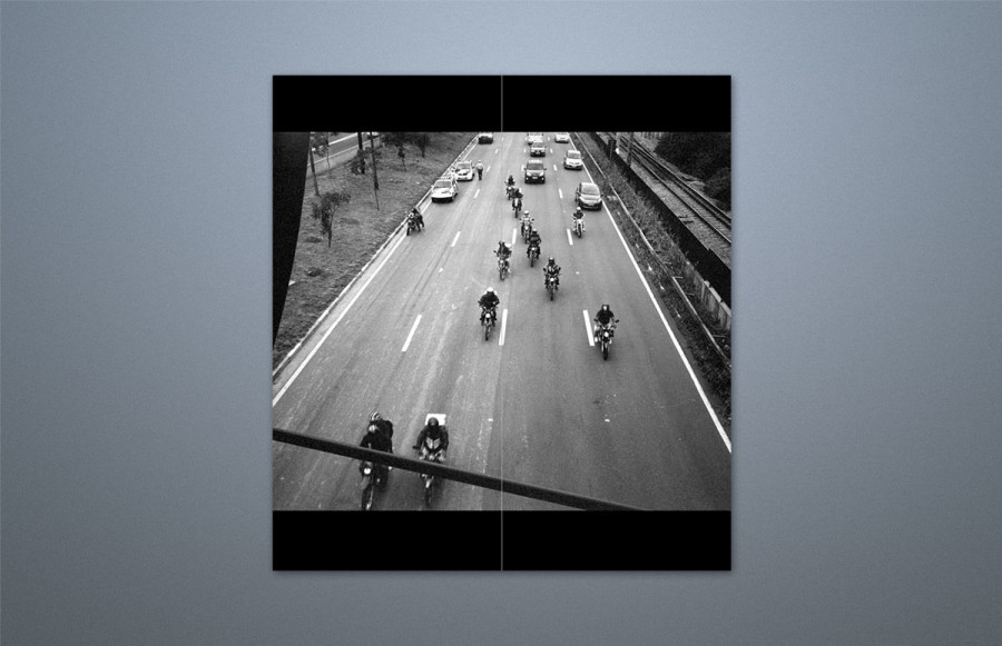 Dead As We Know It - Dobel Tequila - Lollapalooza Book: 5,000 - 72 page hard cover, Smythe sewn books. 6 x 13 upright. Cover & spine are blind embossed on smooth black cloth. Text prints process + overall Aqueous on 100# matte text. End leaves print black on 50# white offset. Die strikes and fabric swatches shown for client approval on covers.