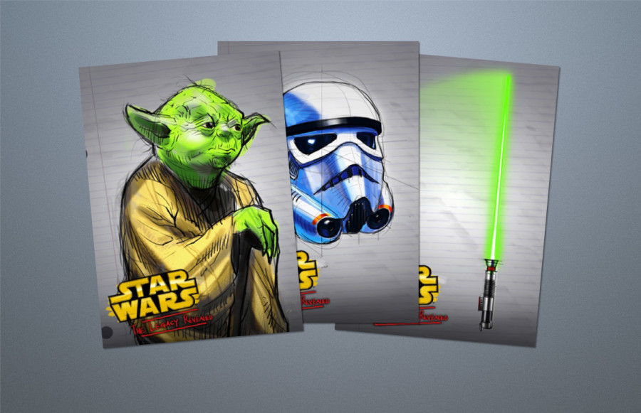 benchmark-history-channel1 Starwars Lenticular Card Sets: 26,000 card sets, 2.5" x 3.5". Printed 4 color process lenticular 1 side over 4 color process 2nd side on 14 pt. stock. Trim, collate into sets of 4, overwrap in sets. Bulk pack in cartons. LA delivery.