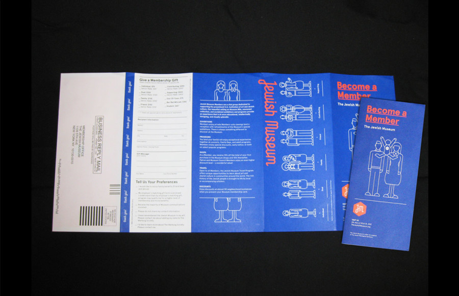 Corporate Identity/Branding Program: Working with both internal and external design resources Benchmark successfully produced all the components in the traditional stationary system and several additional marketing pieces including Gallery Guide, OPS Invitation Set, Tour Card and Membership Brochure.