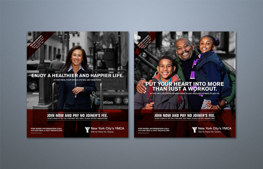 YMCA of Greater New York Spring Promotion: Subway Cards
