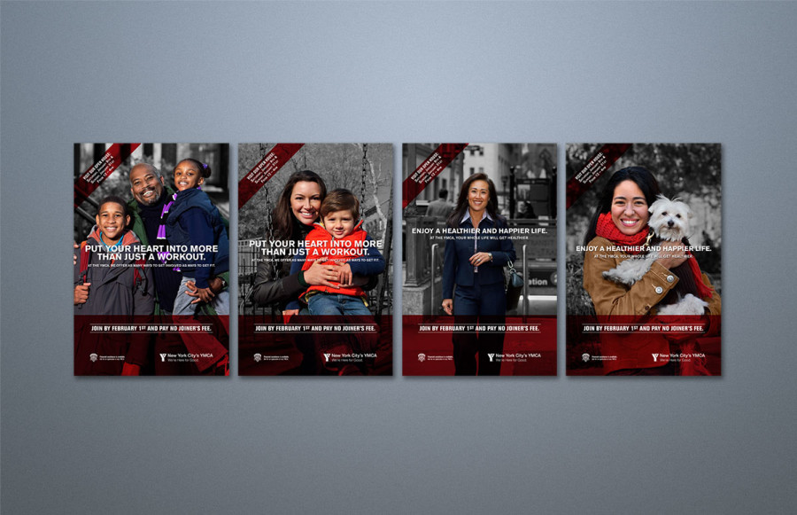 YMCA of Greater New York Spring Promotion: Bus Shelters