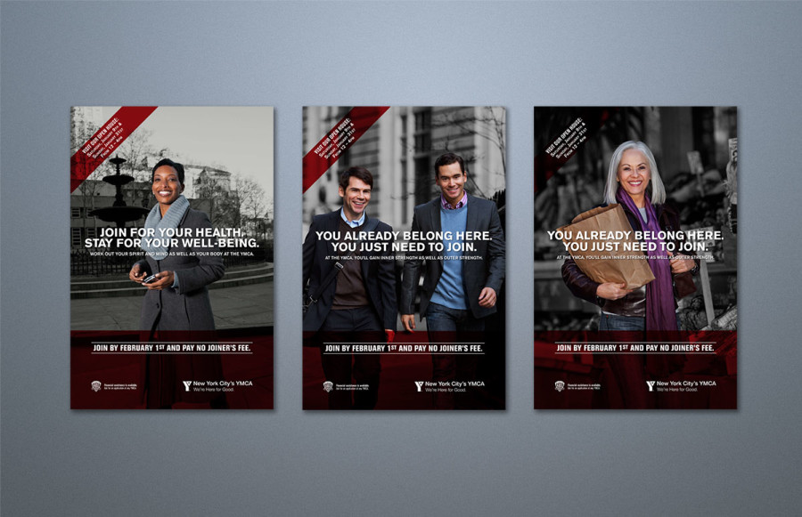 YMCA of Greater New York Spring Promotion: Posters