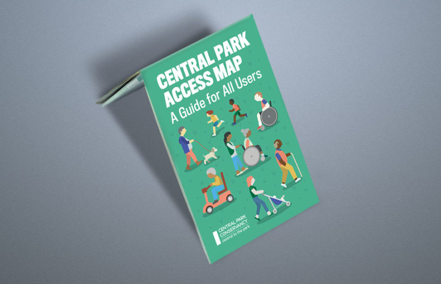 Access Maps: 10,000 Maps. 13 x 38 plus bleed.  Prints 2/sides (4/4) UV inks.  70# Bright White Smooth Opaque (same stock as used on press proofs).  Trim and final fold to 4.22 x 6.5.  From files. Show digital proofs. Customer OK on press.